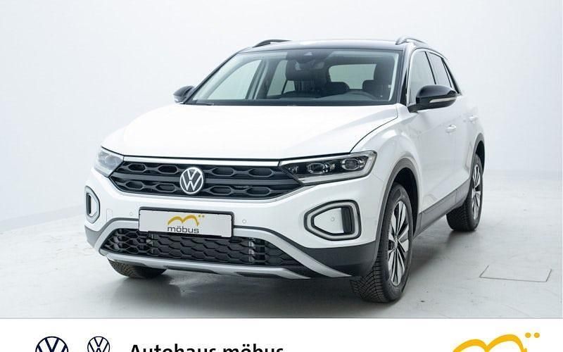 Pure white schwarz Neu 2025 VW T-Roc Life SUV | 39.990 € (Fairer Preis) - Bild 1/4