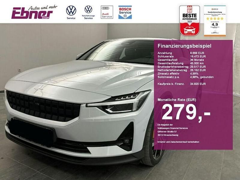 Magnesium / metallic Gebraucht 2022 Polestar 2 Performance Kleinwagen | 34.820 € (Guter Preis) - Bild 1/4