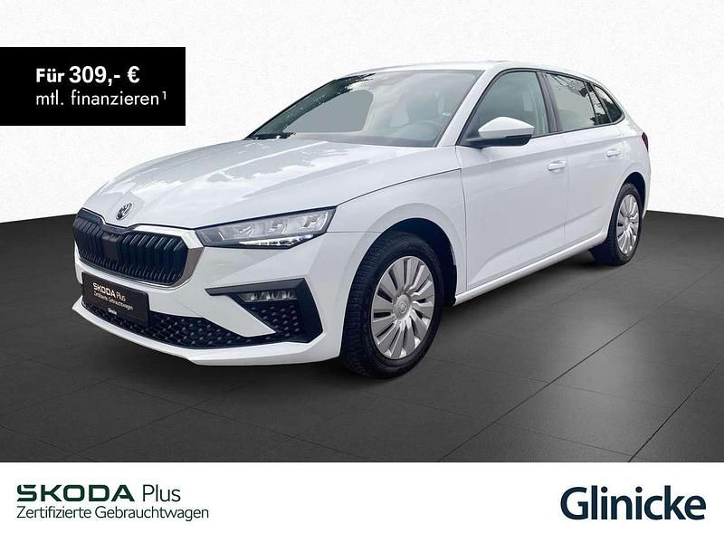Moonweiß perleffekt Gebraucht 2025 Skoda Scala Essence Kleinwagen | 22.433 € (Fairer Preis) - Bild 1/1