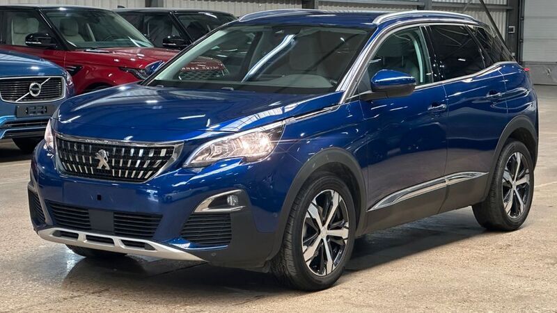 Blau Gebraucht 2019 Peugeot 3008 Allure SUV | 15.400 € (Fairer Preis) - Bild 1/4
