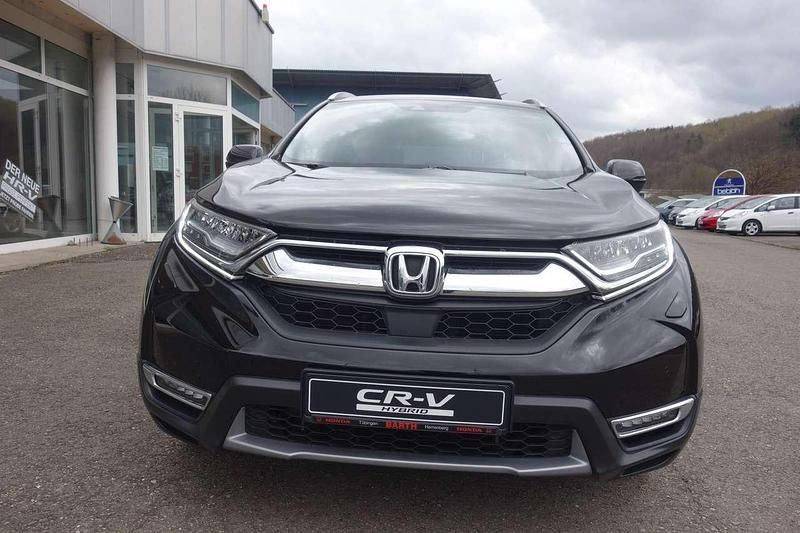 Schwarz dunkel Gebraucht 2019 Honda CR-V Hybrid SUV | 24.300 € (Fairer Preis) - Bild 1/4