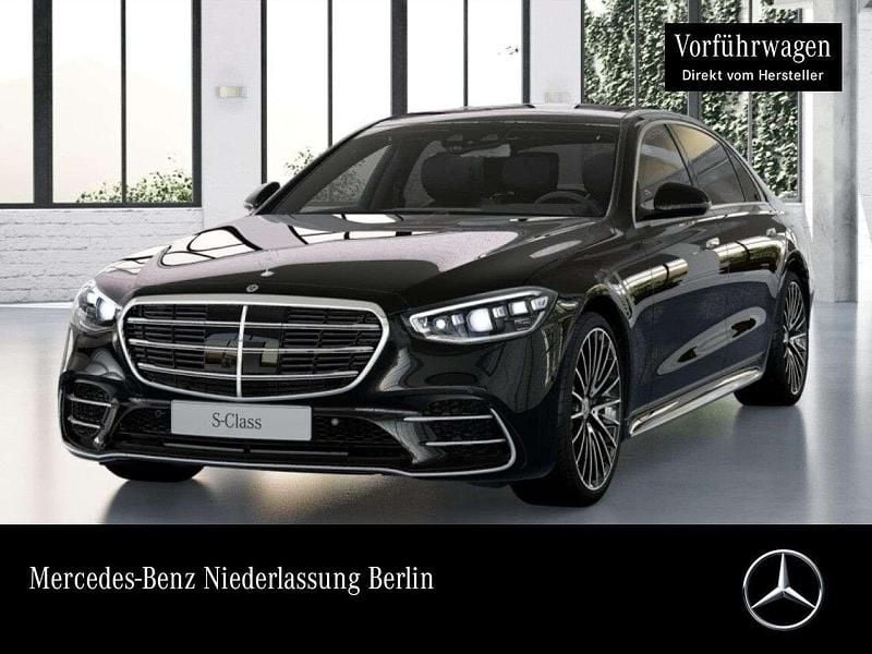 Obsidianschwarz Gebraucht 2023 Mercedes S450 AMG Limousine | 107.990 € - Bild 1/3
