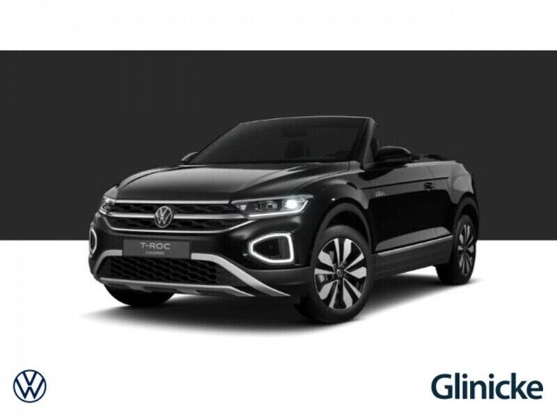 Schwarz Neu 2025 VW T-Roc Cabriolet Goal Cabrio | 36.970 € - Bild 1/1