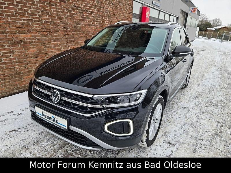 Schwarz Gebraucht 2025 VW T-Roc Style SUV | 26.990 € (Guter Preis) - Bild 1/4