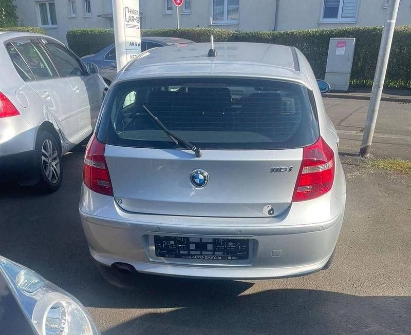 Gebraucht BMW 116 122 PS (89 kW) 2007 Silber Kleinwagen