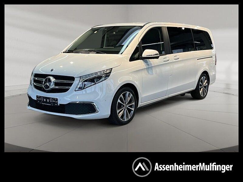 Bergkristallweiss metallic Gebraucht 2021 Mercedes V300 Van / Kleinbus | 56.880 € (Fairer Preis) - Bild 1/4