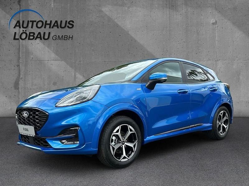 Neu Ford Puma ST-Line 125 PS (91 kW) 2025 Blau Limousine