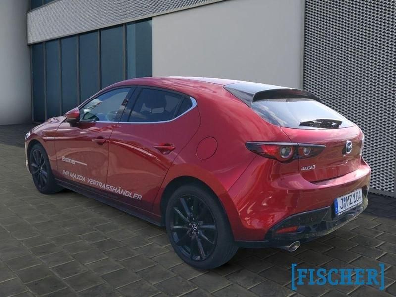 Gebraucht Mazda 3 Exclusive-Line 186 PS (136 kW) 2023 Rot Kleinwagen