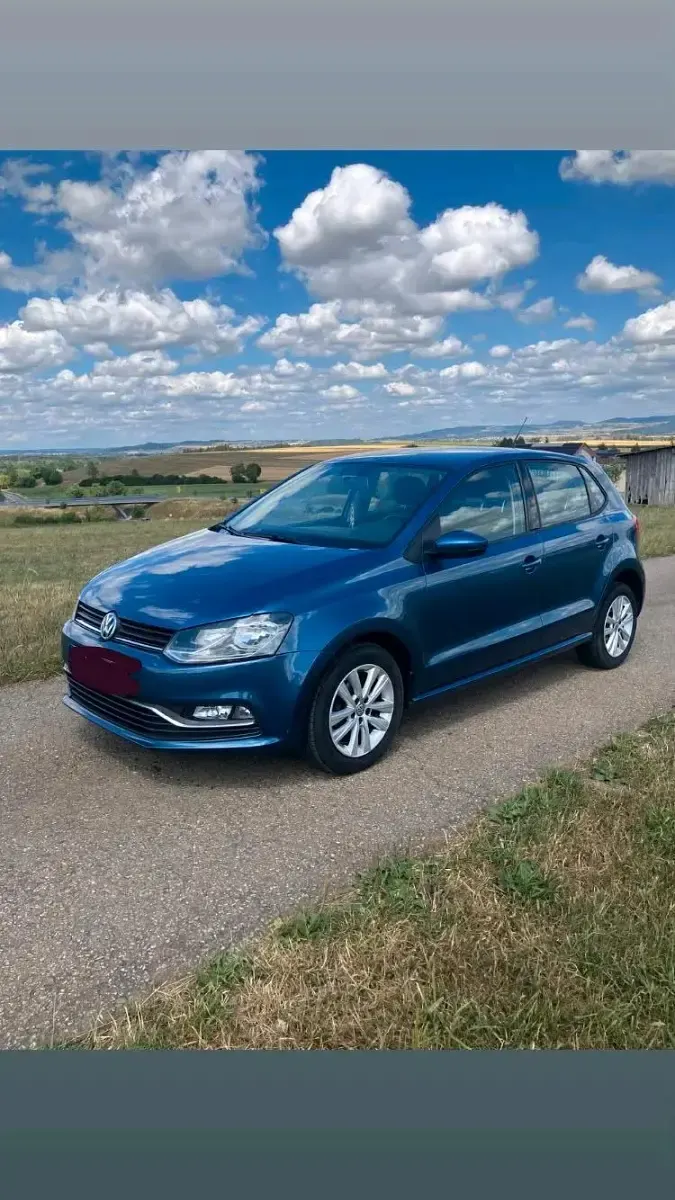 Gebraucht VW Polo 88 PS (64 kW) 2016 Blau Limousine