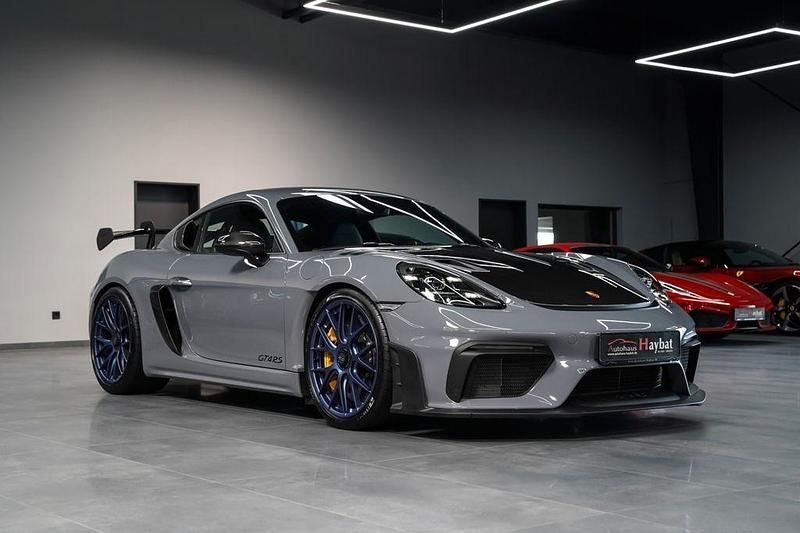 Grau Gebraucht 2023 Porsche Cayman GT4 Coupé | 169.950 € (Fairer Preis) - Bild 1/4