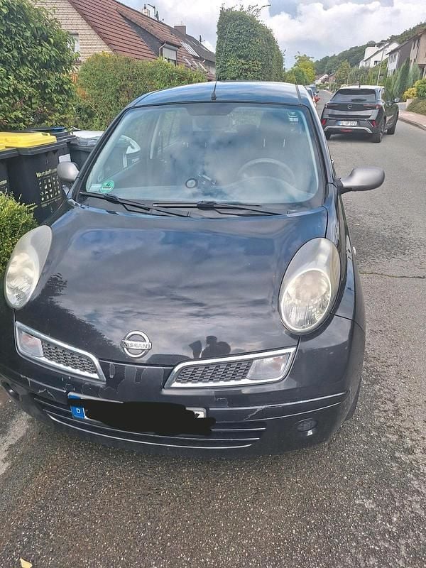 Schwarz Gebraucht 2009 Nissan Micra Kleinwagen | 999 € (Superpreis) - Bild 1/4