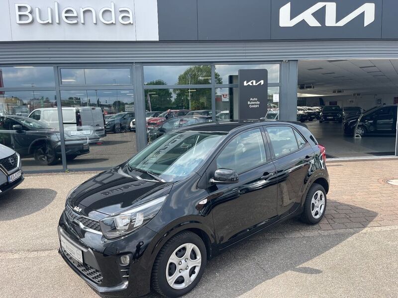 Schwarz Gebraucht 2023 Kia Picanto Edition 7 Kleinwagen | 13.970 € (Etwas zu teuer) - Bild 1/4