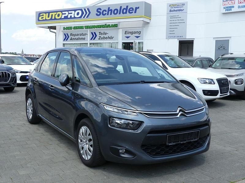 Grau Gebraucht 2015 Citroën C4 Picasso Seduction Van / Kleinbus | 10.990 € (Teuer) - Bild 1/4