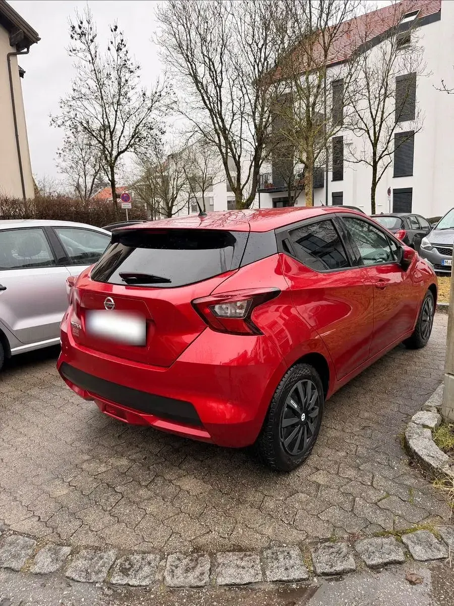 Gebraucht Nissan Micra N-Connecta 90 PS (66 kW) 2018 Rot Kleinwagen