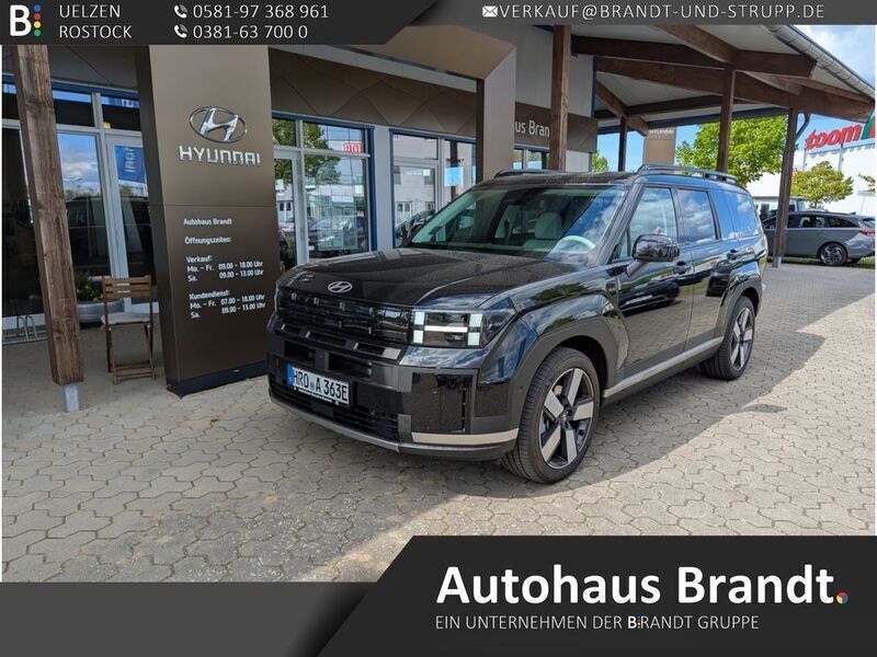 Schwarz Gebraucht 2024 Hyundai Santa Fe Signature SUV | 54.990 € - Bild 1/4