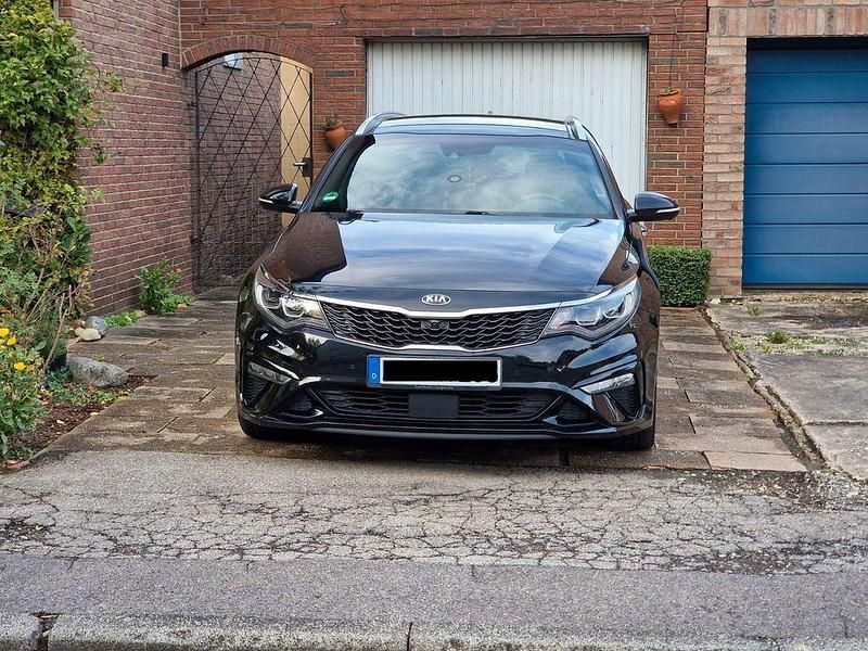 Gebraucht Kia Optima GT 238 PS (175 kW) 2018 Schwarz Kombi