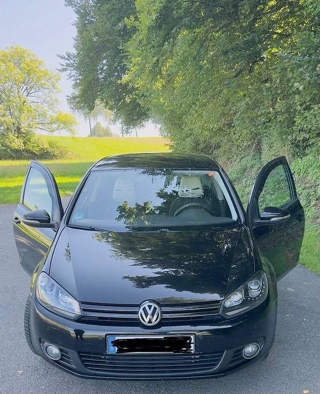 Schwarz Gebraucht 2009 VW Golf VI Trendline Coupé | 3.500 € (Fairer Preis) - Bild 1/4