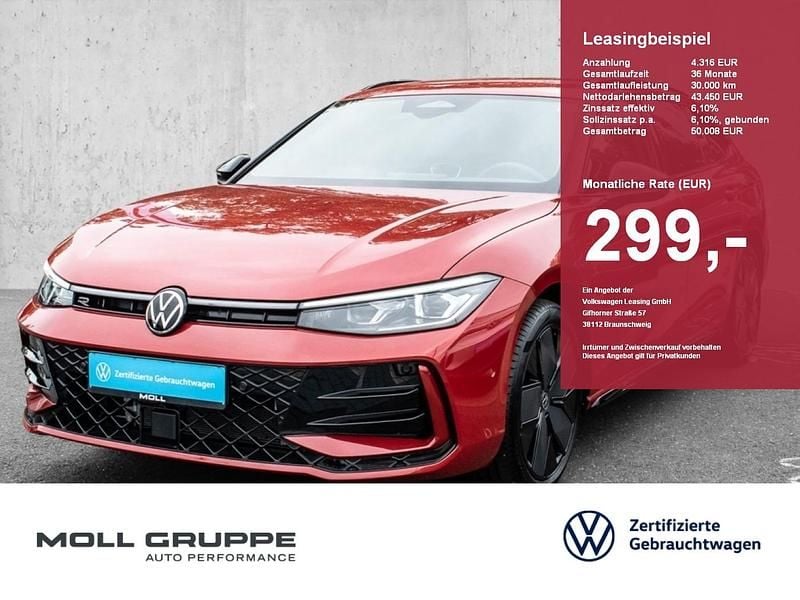 Gebraucht VW Passat R-line 177 PS (130 kW) 2025 Chilirot metallic Kombi