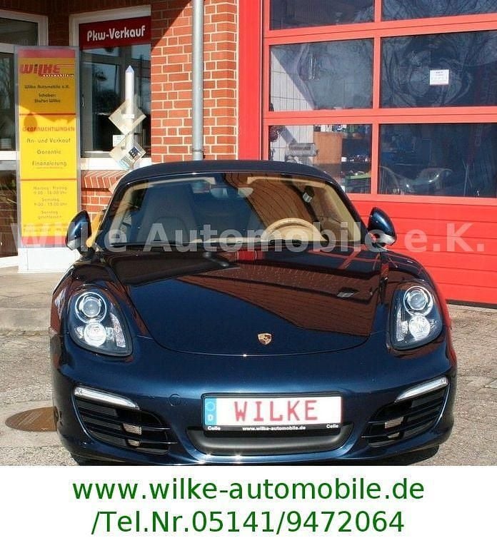 Gebraucht Porsche Boxster Basis 265 PS (194 kW) 2013 Blau Cabrio
