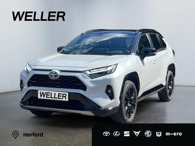 Schwarz Gebraucht 2023 Toyota RAV4 Hybrid Style SUV | 44.690 € (Teuer) - Bild 1/4