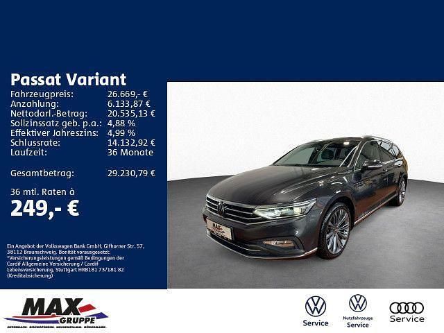 Grau Gebraucht 2022 VW Passat Elegance Kombi | 26.669 € (Fairer Preis) - Bild 1/3