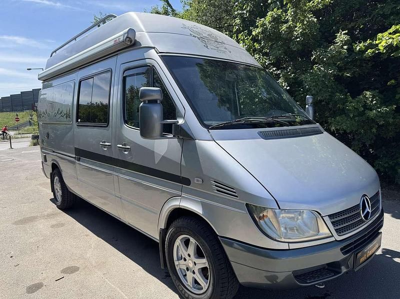 Second-hand Mercedes Sprinter 156 CP (114 kW) 2003 Argintiu Van