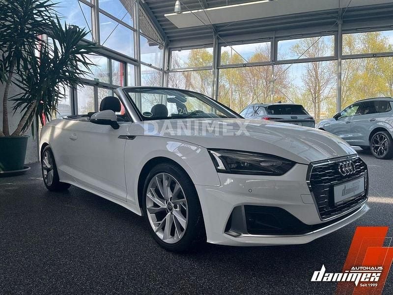 Gebraucht Audi A5 Cabriolet Advanced 163 PS (119 kW) 2020 Weiß Cabrio