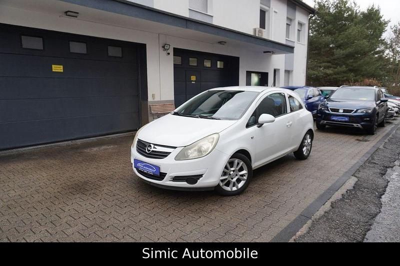 Gebraucht Opel Corsa Edition 90 PS (66 kW) 2008 Weiß Limousine