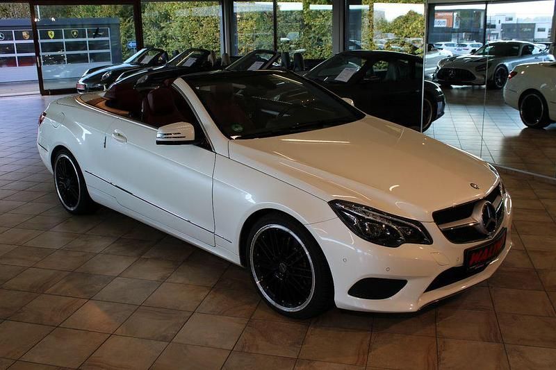 Weiß Gebraucht 2014 Mercedes E250 Cabrio | 20.999 € (Fairer Preis) - Bild 1/4