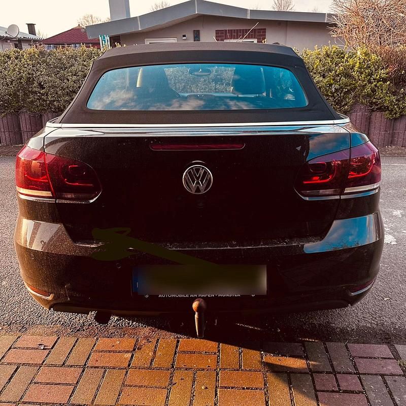 Gebraucht VW Golf Cabriolet 105 PS (77 kW) 2012 Schwarz Cabrio