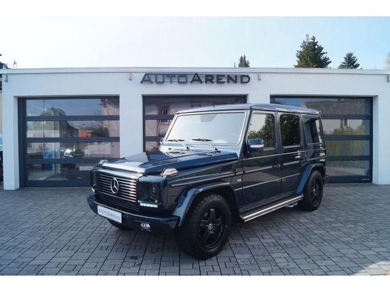 Gebraucht Mercedes G500 296 PS (217 kW) 2004 Smaragdschwarz (metallic) SUV