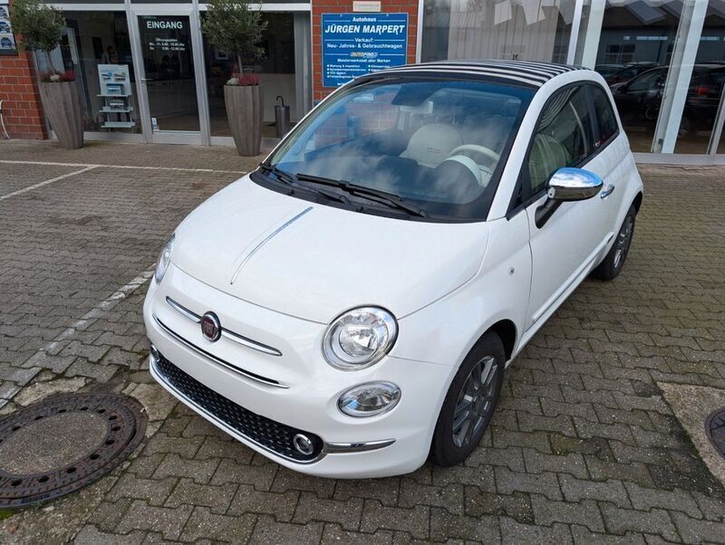 Weiß Gebraucht 2019 Fiat 500C Dolcevita Cabrio | 11.250 € (Fairer Preis) - Bild 1/4