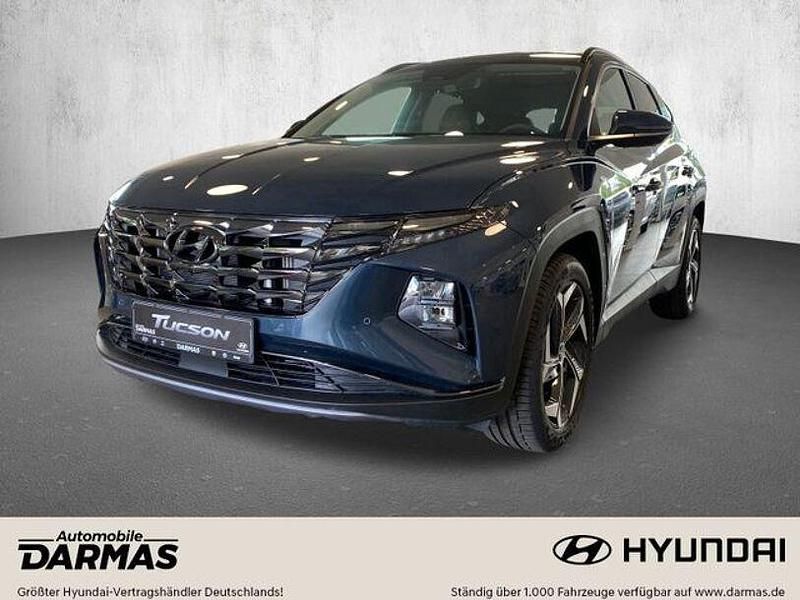 Blau Gebraucht 2021 Hyundai Tucson Prime SUV | 25.990 € (Fairer Preis) - Bild 1/4