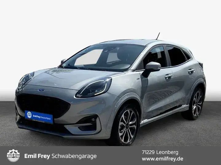 Silber Gebraucht 2022 Ford Puma ST-Line SUV | 18.150 € (Guter Preis) - Bild 1/4