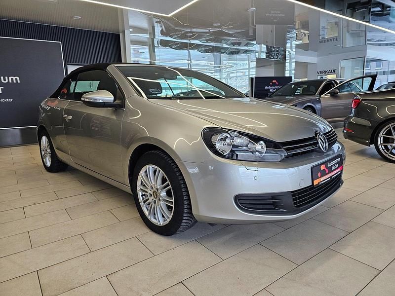 Gebraucht VW Golf Cabriolet 105 PS (77 kW) 2013 Silber Cabrio