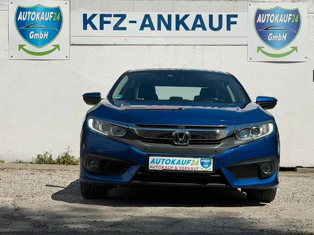 Occasion Honda Civic Elegance 182 ch (133 kW) 2018 Bleue Berline