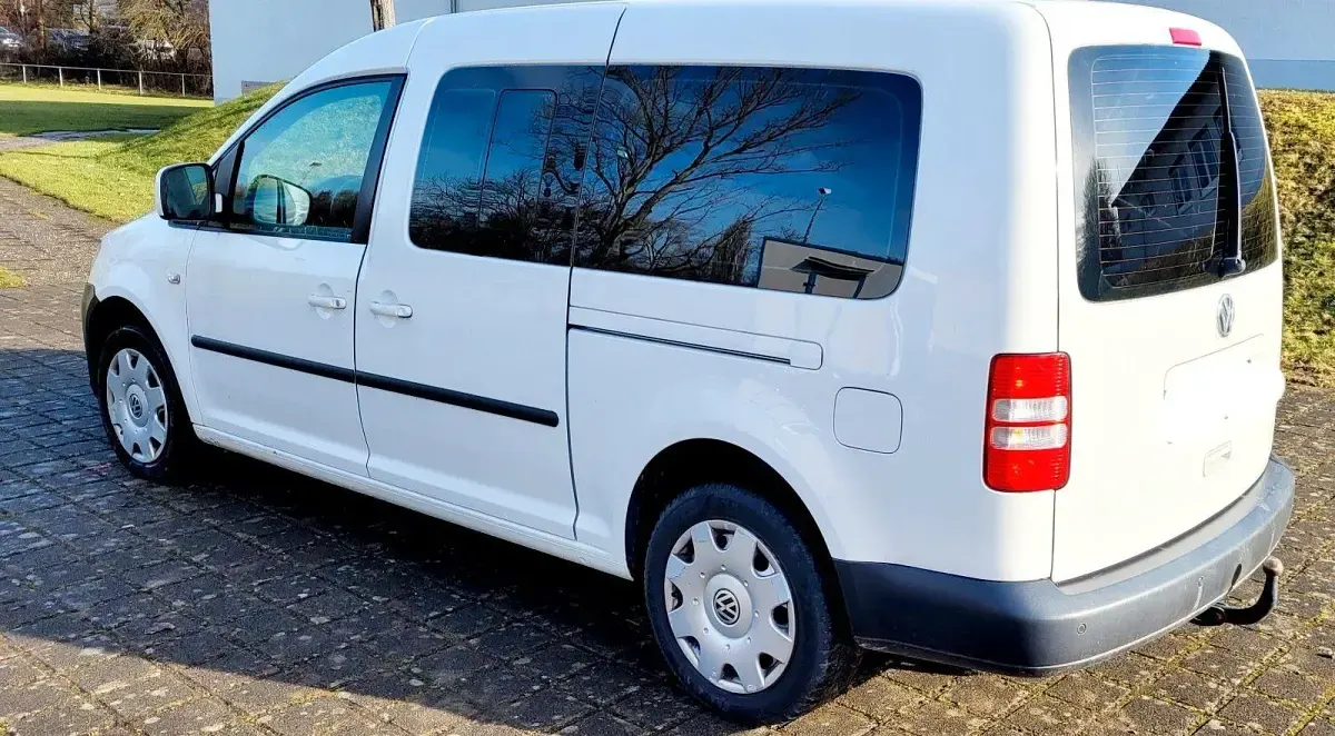 Gebraucht VW Caddy Maxi 140 PS (102 kW) 2014 Weiß Van / Kleinbus