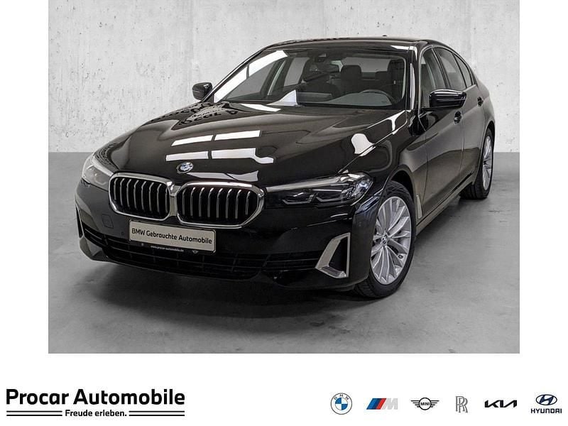 Schwarz Gebraucht 2022 BMW 530 Sport Line Limousine | 37.980 € (Fairer Preis) - Bild 1/4