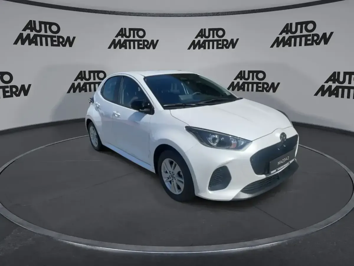 Neu Mazda 2 85 PS (62 kW) 2026 Weiß Kleinwagen