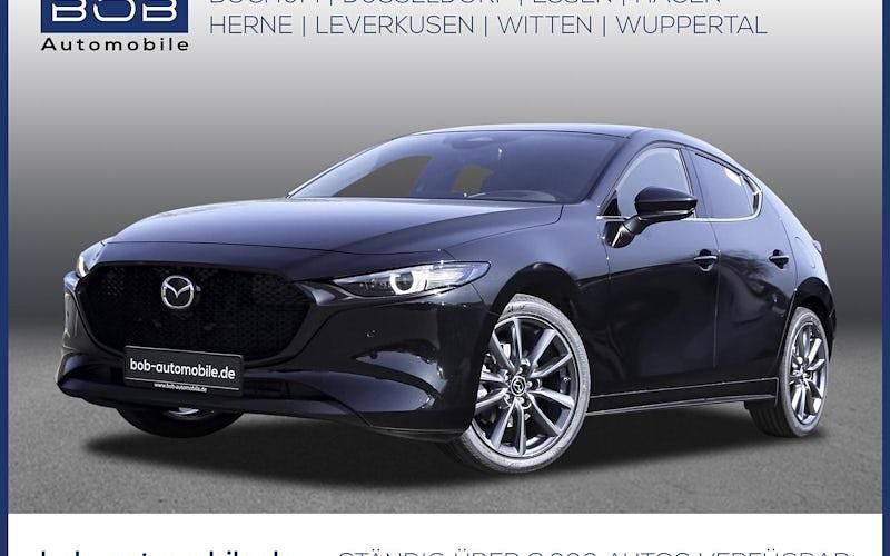 Neu Mazda 3 Exclusive-Line 140 PS (102 kW) 2025 Jet black Limousine