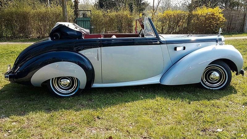 Silber Gebraucht 1953 Alvis TC21 Cabrio | 54.000 € - Bild 1/4