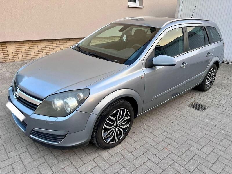 Grau Gebraucht 2004 Opel Astra Elegance Kombi | 690 € (Superpreis) - Bild 1/4