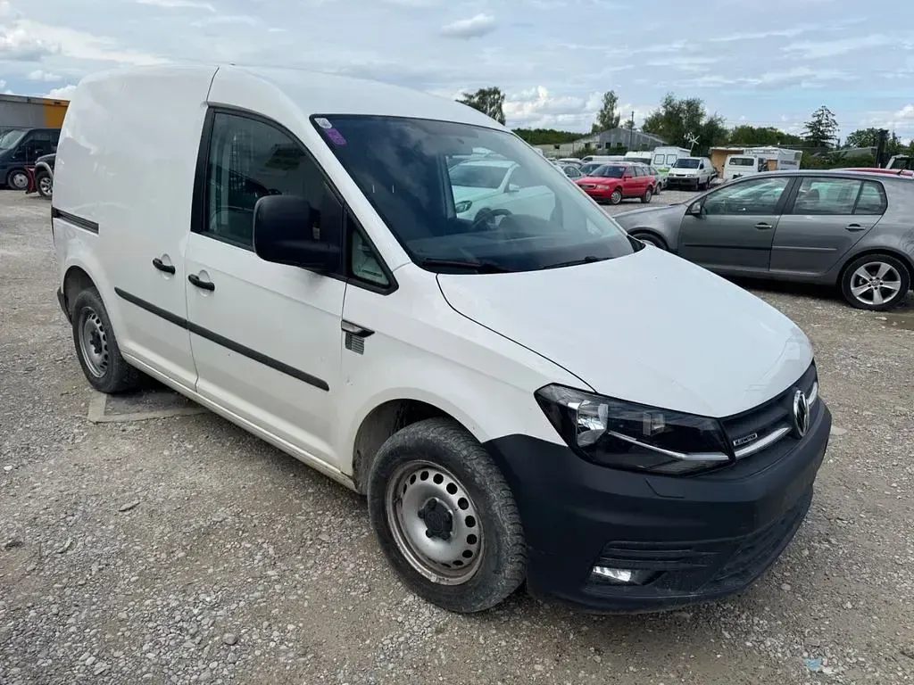Gebraucht VW Caddy 125 PS (91 kW) 2016 Weiß Van / Kleinbus