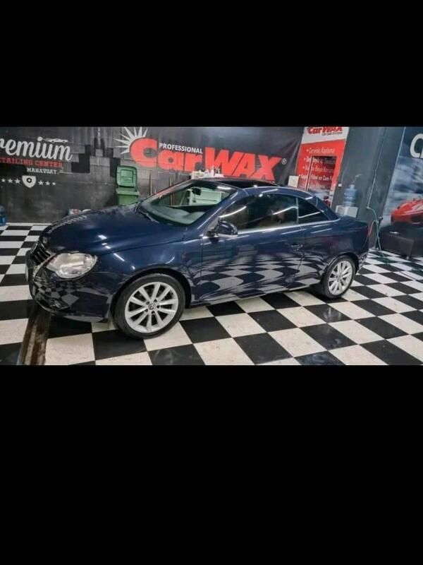 Blau Gebraucht 2007 VW Eos Cabrio | 4.900 € (Fairer Preis) - Bild 1/4
