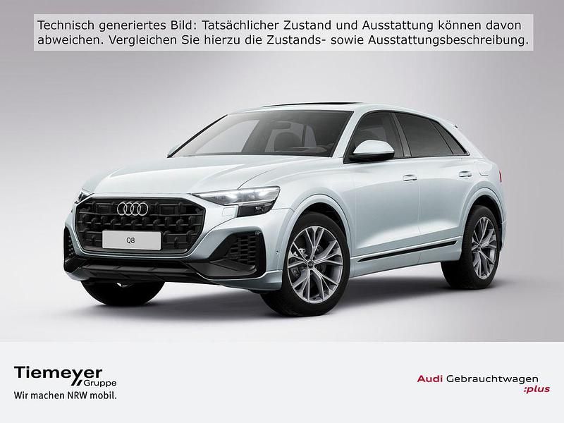 Satellitsilber metallic Gebraucht 2025 Audi Q8 S-Line SUV | 73.880 € (Teuer) - Bild 1/4