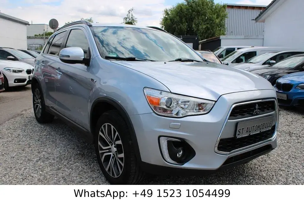 Gebraucht Mitsubishi ASX Diamant Edition 150 PS (110 kW) 2016 Silber SUV