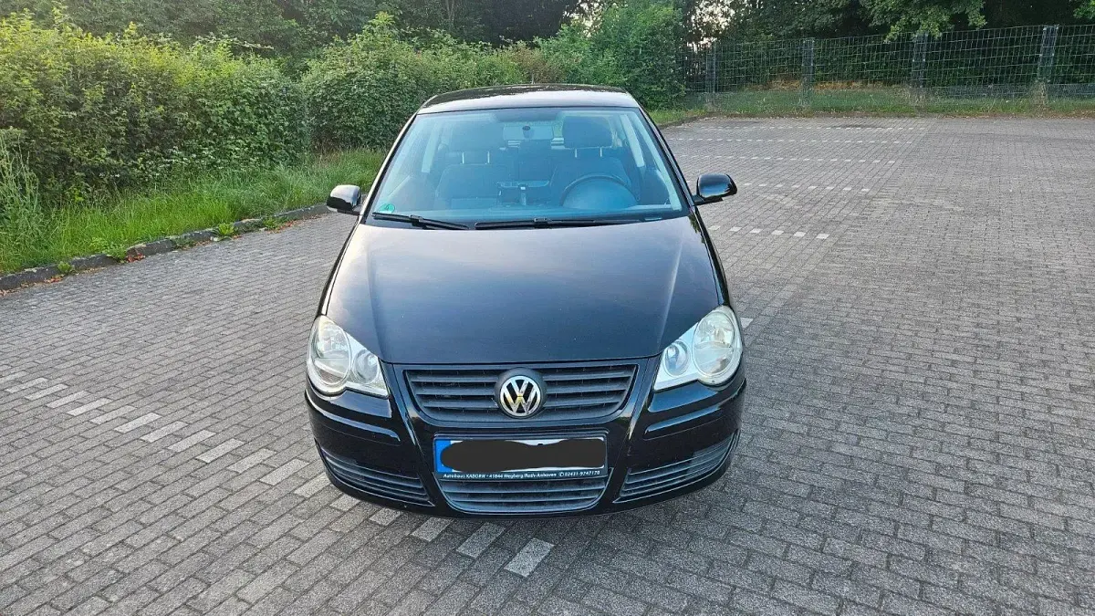 Gebraucht VW Polo 60 PS (44 kW) 2007 Schwarz Kleinwagen