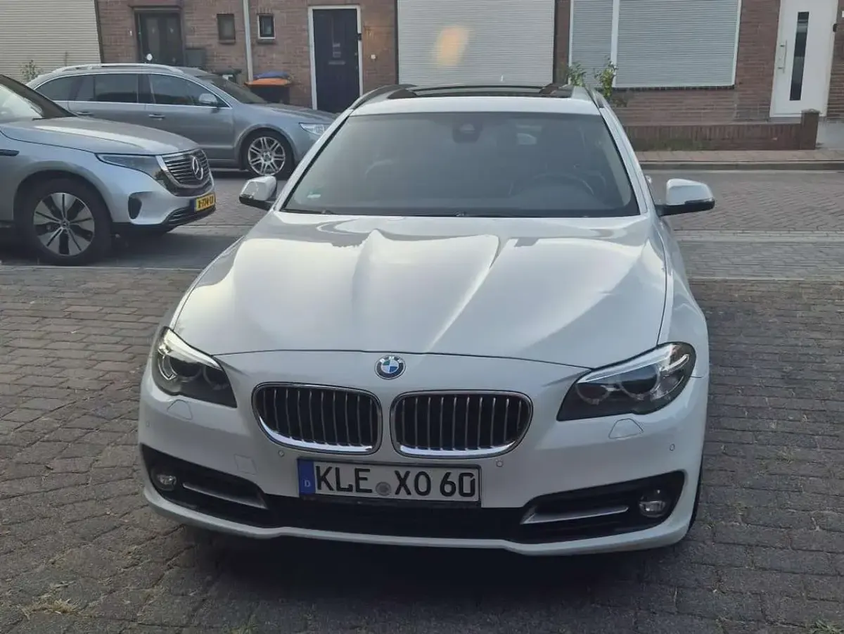 Gebraucht BMW 518 Luxury Line 143 PS (105 kW) 2014 Weiß Kombi