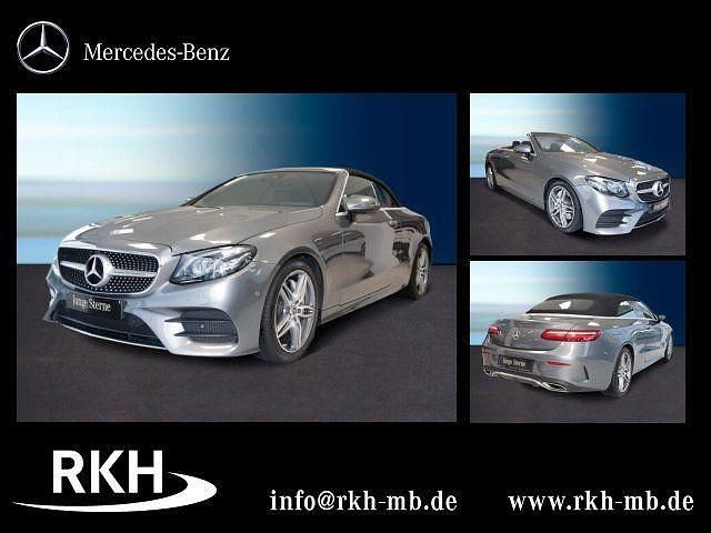 Grau Gebraucht 2018 Mercedes E300 AMG line Cabrio | 37.980 € (Fairer Preis) - Bild 1/4