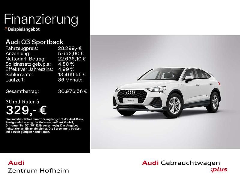 Ibisweiß Gebraucht 2022 Audi Q3 SUV | 28.299 € (Guter Preis) - Bild 1/3